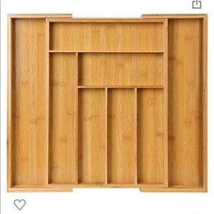 AmazonBasics Bamboo Drawer Organizer